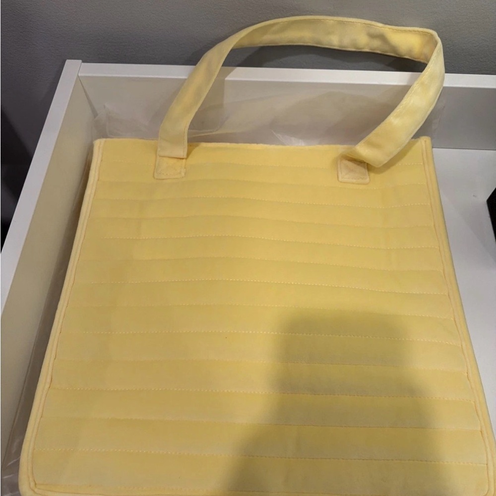 Marc Jacobs Soft Yellow Quilted Tote - Picture 10 of 10